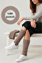 Dust-Proof Knitwear Knitted Below-Knee Calf Ankle Warmer Tightening Anti-Slip Provides a Slim Look - 2