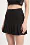 Black Pleated Tennis Skirt - 2
