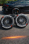 ملصق حروف علامة HANKOOK التجارية للإطارات، شريط شعار ثلاثي الأبعاد، 8 قطع - 4