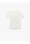 Cotton Short Sleeve Crew Neck Tiger Printed T-Shirt - 5