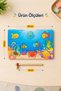Montessori Magnetic Wooden Fishing Game / Ages 1+ / Educational, Fun, and Safe Wooden Puzzle - 3