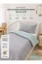 Muslin Baby Duvet Cover Set 100% Cotton Breathable Anti-Sweat Soft Baby Sleeping Set (Without Sheets) - 6