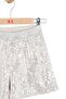 Nk girl's sequin shorts 8-14 years cream - 6