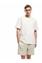 Pocket Detailed Pique Fabric Bermuda Shorts with Elastic Waist - 2