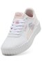Carina 3.0 Floral Jr 405624 Sneaker Unisex Sports Shoes White - 2