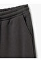 Raster Waist Lace up Pocket Detailed Comfortable Fit Jogger Sweatpants - 5