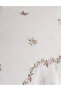 Minoa Embroidered Cotton Satin Duvet Cover Set - Cream - 2