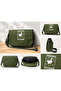 Duck Anatomy Printed Waterproof Large Volume Unisex Messenger Bag with Water Bottle Pocket - 3