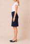 High Waist Denim Skirt for Women – Midi Length Denim Skirt with Back Slit, Casual & Office Stylish - 8