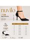 Water Green Patent Leather 7cm Belt Strap Pointed Toe Stiletto Thin Heels Women Shoes - 7