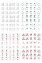8 Kinds of Sticker Sets Dedicated for Packaging, 560 Pieces (16 Pages) Mixed Adhesive Packaging Labels - 3