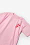 Pink Short Sleeve Lobster Patterned Children's T-Shirt - 4