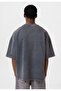 Washable Oversized T-Shirt with Pocket Detail - 5