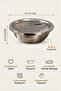 2-in-1 Stainless Steel Grater and Mixing Bowl 24 cm - 3