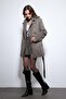 Brown Short Faux Fur Coat - 2