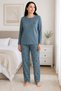 Women's Comfortable Fit Mom Pajama Set for Middle-Aged and Older Women 268