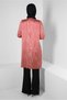 STRIPED COLLAR BOW DETAIL SATIN TUNIC 43738 - 3