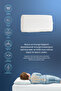 Visco Cairfull Anti-Suffocation Visco Orthopedic Children's Pillow, 66X33X6Cm, White - 5