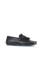 Black Leather Men's Casual Shoes 21Ma202 - 2