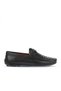Black Leather Men's Casual Shoes 21Ma204