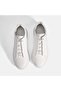Men's White Lace-Up Leather Casual Shoes - 7