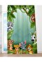 Forest Safari Children's Room Background Curtain - 3