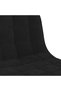 Scaun de bar, negru, catifea - 7