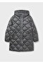 Girl's Long Coat 10-16 Years Gray - 5