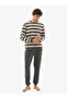 Men's Pajama Set 40797 - Anthracite - 5