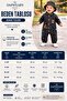 Boy's Baby Jeans (Jeans) Embroidered Overalls with Hat - 2