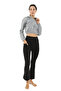 Alice Crop Hooded Women's Sweatshirt Gray - 5