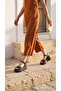 High Padded Sole Single Thick Stripe Summer Women's Sandals Shoes - 4