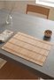 Dominik - 4-Piece Bamboo Luxury Decorative Foldable American Service - 4