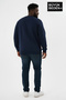 Men's Large Size m Printed Crew Neck Slim Sweatshirt Spr26Bsw956-13 - 2