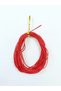 10 Meters Parachute String - Red Colored Necklace and Bracelet Set, Hair Braid String - 6