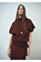 Long Knitwear Skirt with Stitching - 6