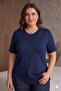 Plus Size Women's Kisakol Combed Cotton Blouse
