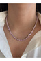 Pink Round Stone Cast Pendant