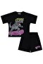 Dinosaur Printed Set for Ages 2-5 - Black - 5