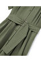 Midi Shirt Dress with Belt - 4