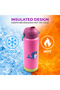 -Insulated Stainless Steel Water Bottle, Leakproof, Soft Handle Grip, Odour Free, 500Ml, 3 Ye - 5