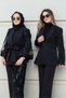 Jacket with Stone Detail, Agraf Closure, Spanish Pants Suit - 5