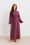 Long Dress with Pockets Plum - 2