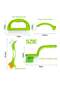 8-Pack Grout Cleaner Brush Set, Hand-Held Groove Gap Cleaning Tools for Tile Joints - 5