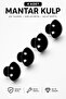 مقبض زر الفطر، مقبض درج، مقبض باب الخزانة، أسود (4 قطع)