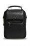 4589 100% Genuine Leather Men's Handbag Crossbody Bag Black - 2