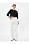 Openwork Crop Sweater Relax Fit - 2