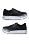 Men's Genuine Leather Casual Daily Shoes, 2026 Collection, Comfortable Walks, Black, Vyg26Y-M697 - 7