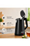 Arshia Electric Kettle – Elegant Black Stainless Steel 1.7L – 1800W - 3