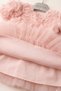 Girl's Princess Dress 3D Rose Tulle Layered with Bow Detail Birthday Party Wedding Special Occasion Dress - 6